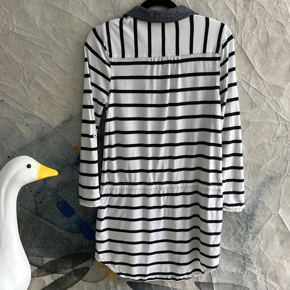 Anthropologie Postmark Rowena Linen Chambray Tunic M - Picture 8 of 12